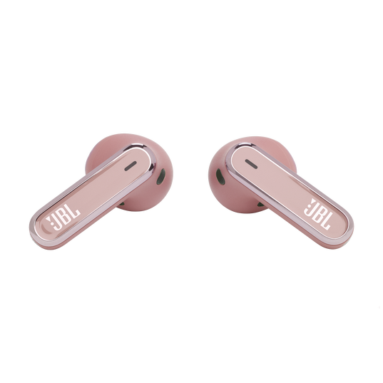 JBL Live Flex - Rose - True wireless Noise Cancelling earbuds - Detailshot 4